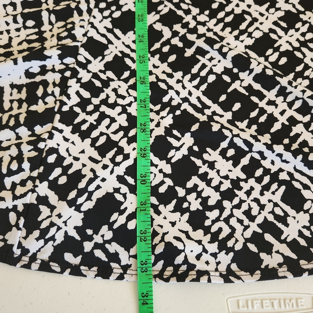 Keren Hart Black and White Dress Size Small - Picture 6 of 8